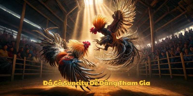 Chọi gà tại Sunncity dễ dàng tham gia
